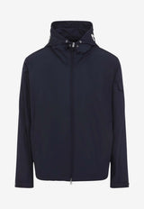 Sassiere Logo Print Windbreaker Jacket