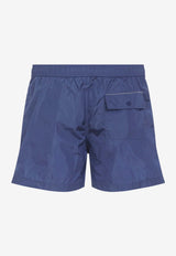 Logo Patch Swim Shorts