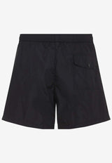 Logo Patch Swim Shorts