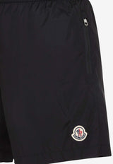 Logo Patch Swim Shorts