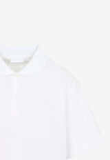 Drawstring Hem Polo T-shirt