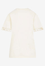 Embroidered Crewneck T-shirt