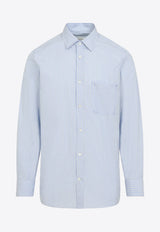 Long-Sleeved Stripe Shirt