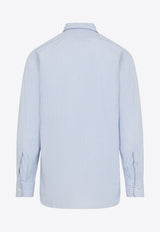 Long-Sleeved Stripe Shirt