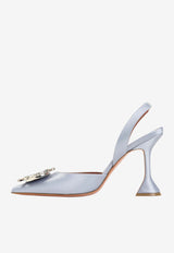Begum 95 Slingback Satin Pumps