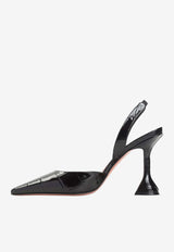 Holli 95 Slingback Pumps in Croc-Embossed Leather