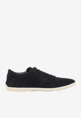 Low-Top Suede Leather Sneakers