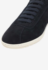 Low-Top Suede Leather Sneakers