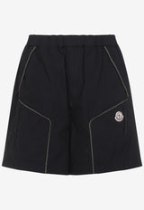 Logo Patch Bermuda Shorts