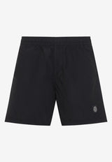 Logo Patch Swim Shorts