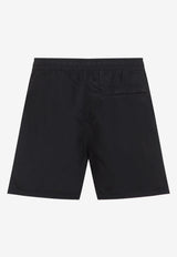 Logo Patch Swim Shorts