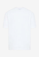 Logo Embroidered Mesh T-shirt