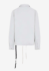 Zip-Up Jacket with Signature-Strap