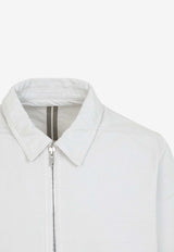 Zip-Up Jacket with Signature-Strap