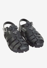 Triangle Logo Fisherman Sandals