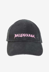 DIY Logo Distressed Baseball Cap