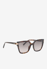 Square Logo Sunglasses