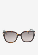 Square Logo Sunglasses