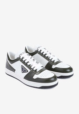 Downtown Calf Leather Low-Top Sneakers