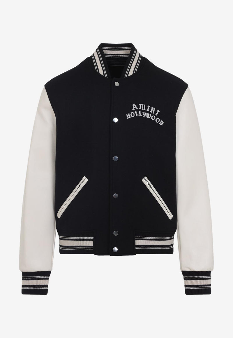 Hollywood Embroidered Bomber Jacket