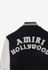 Hollywood Embroidered Bomber Jacket