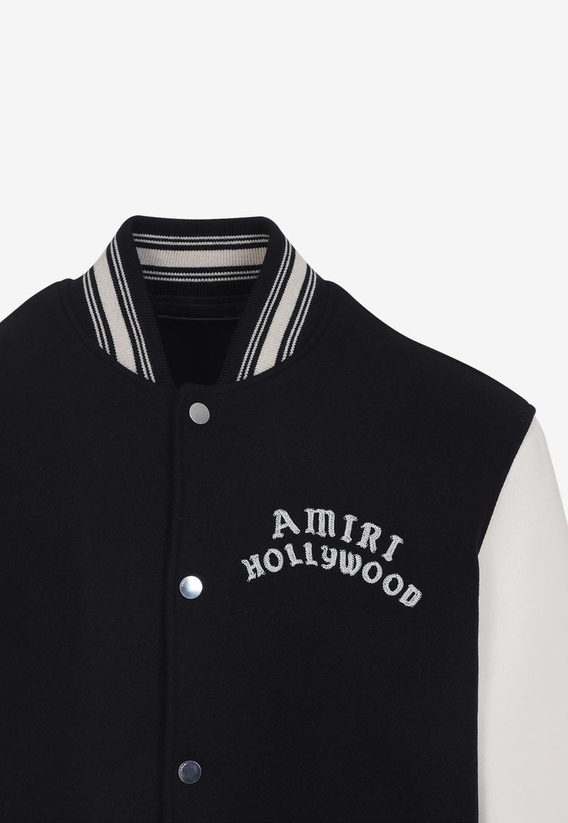 Hollywood Embroidered Bomber Jacket