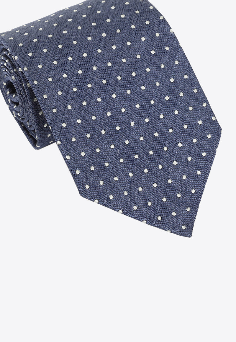 Micro Dot Silk Tie