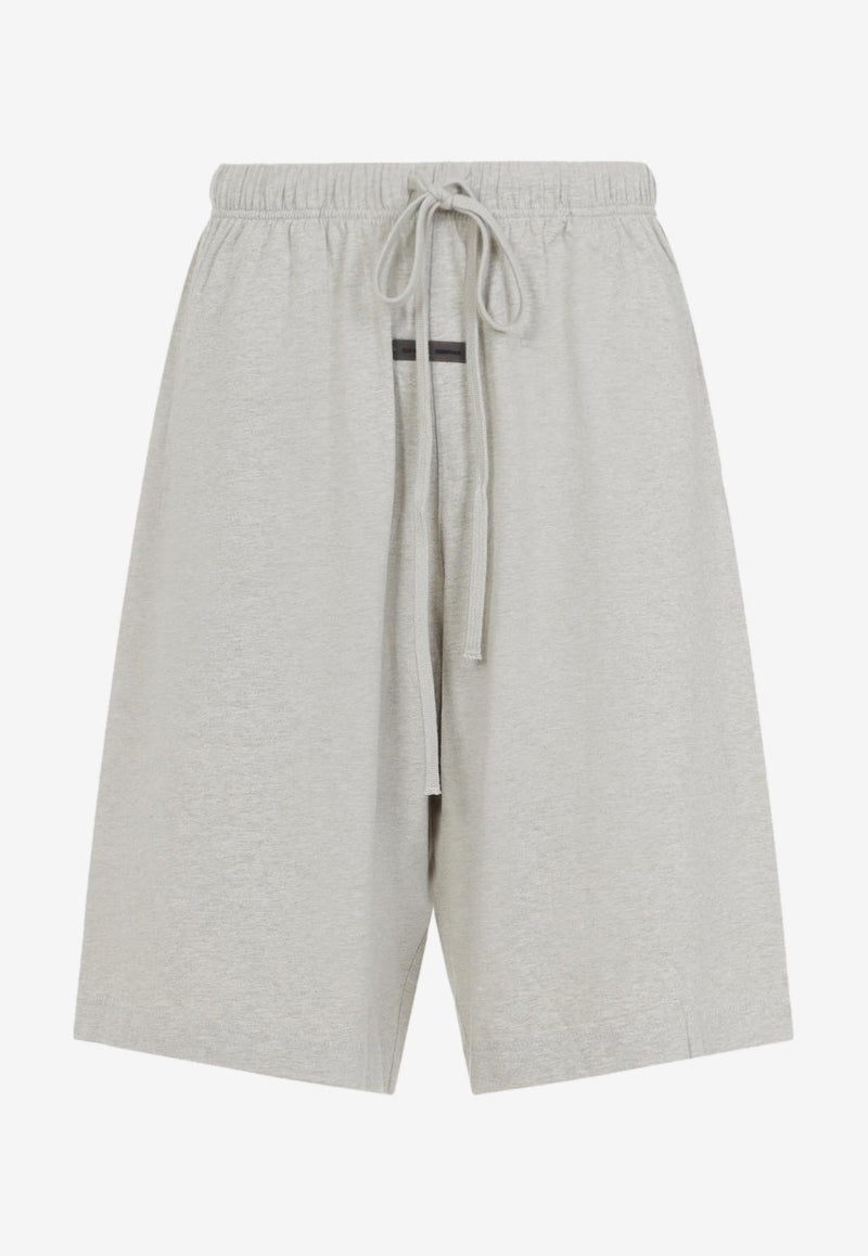 Logo-Label Track Shorts