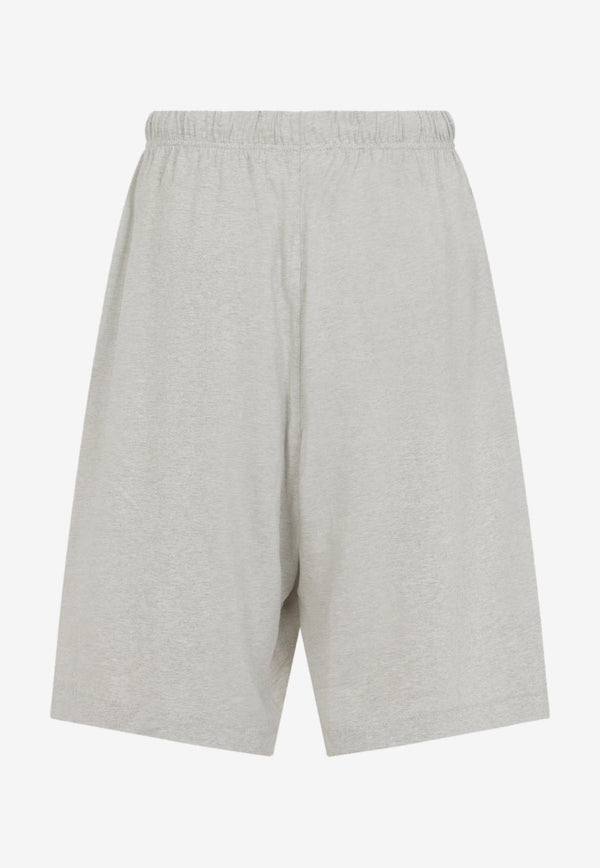 Logo-Label Track Shorts