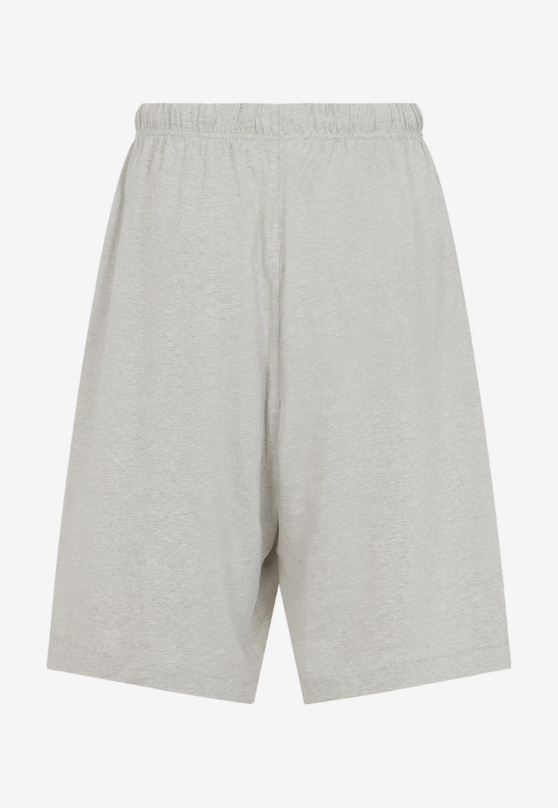 Logo-Label Track Shorts