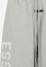 Logo Print Fleece Track Pants