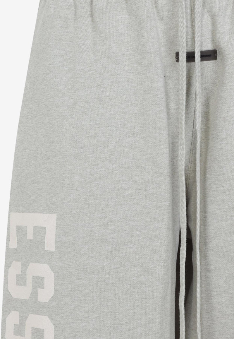 Logo Print Fleece Track Pants