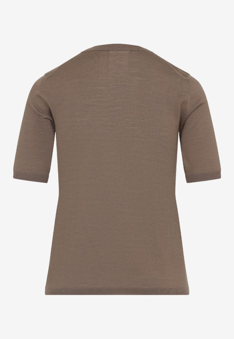 Gerico Short-Sleeved Knit T-shirt