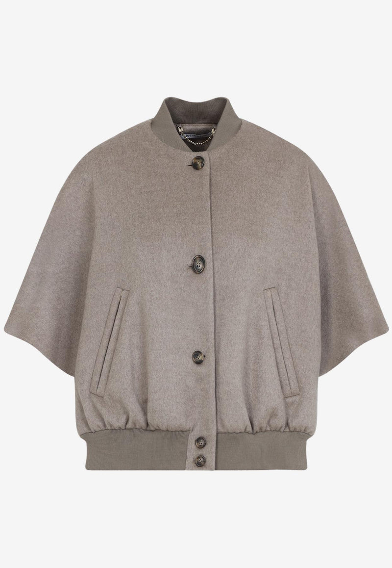 Leticia Bomber Cape-Style Jacket