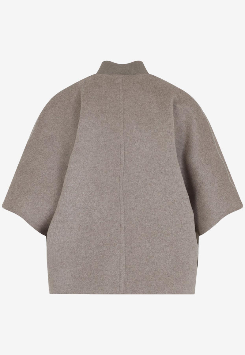 Leticia Bomber Cape-Style Jacket