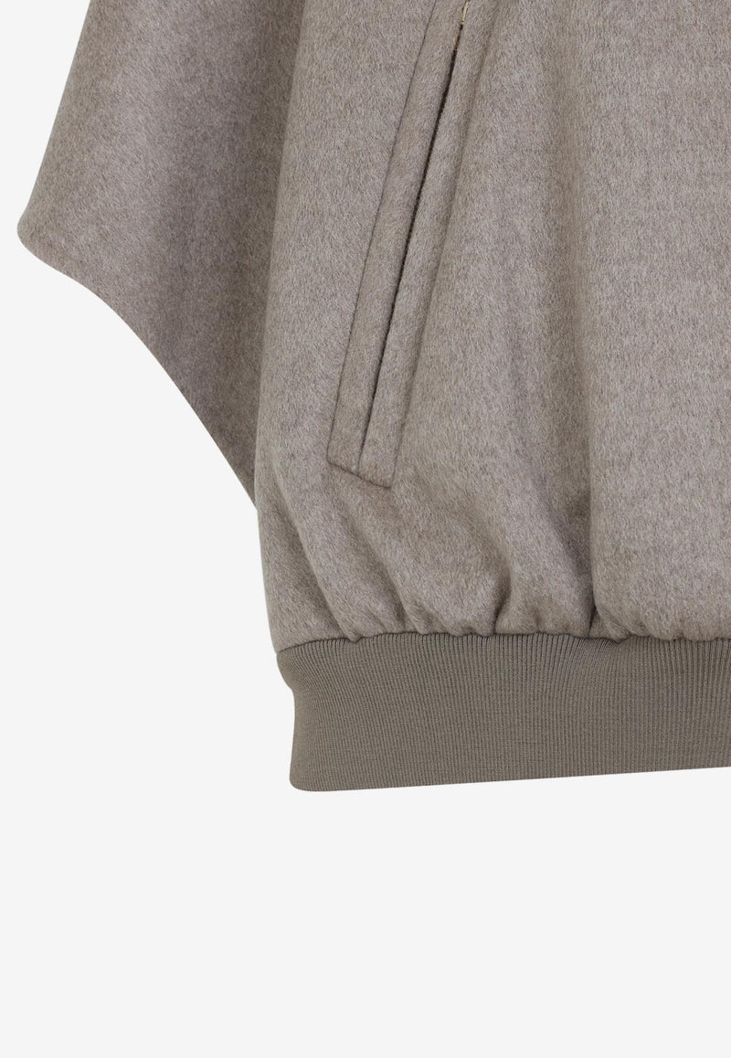 Leticia Bomber Cape-Style Jacket