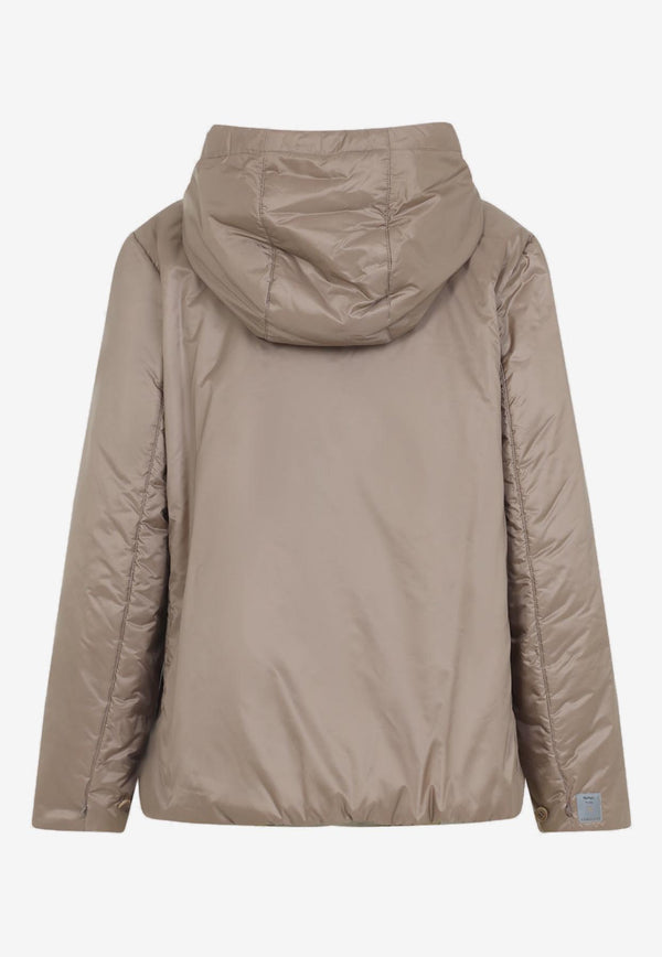 Greenh Hooded Padded Jacket