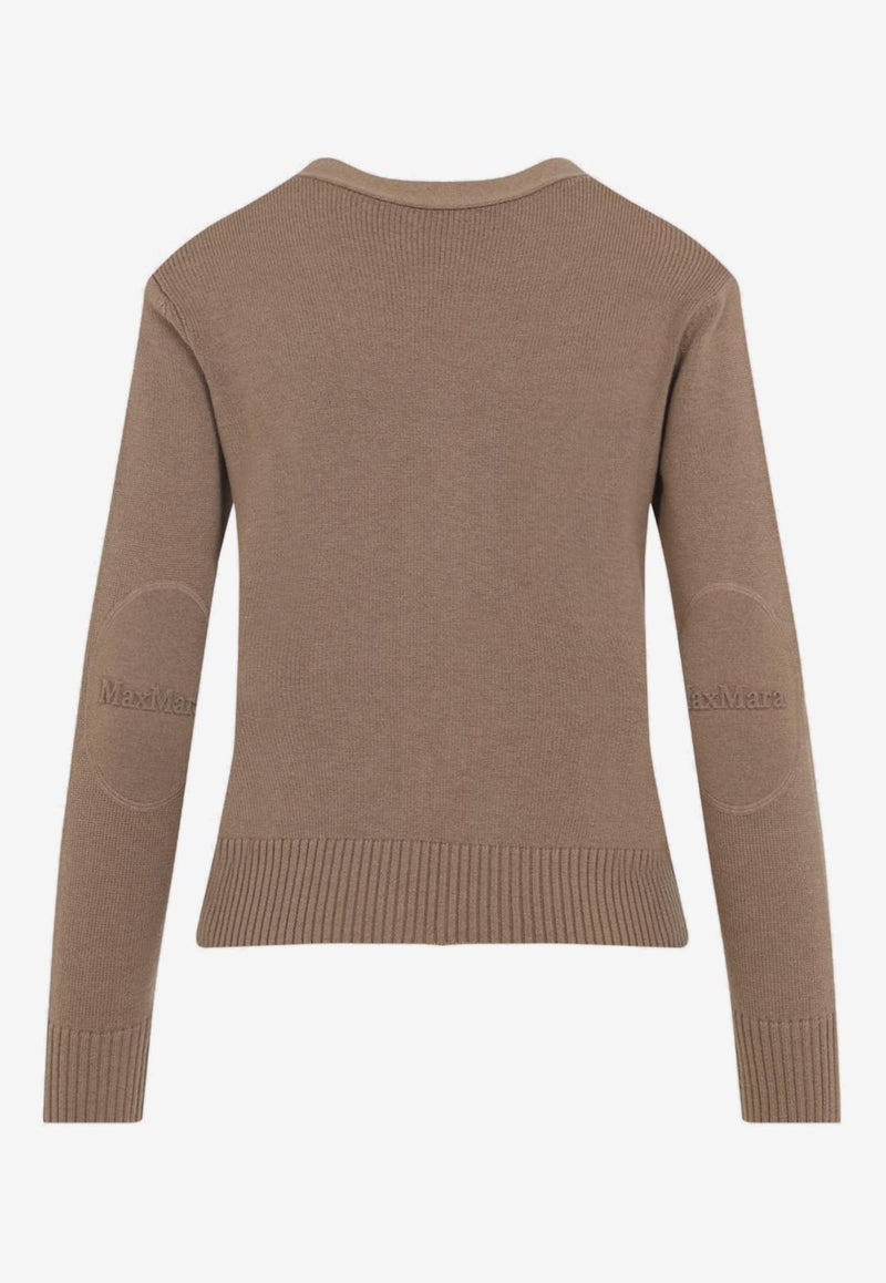 Apollo Button-Up Wool Cardigan