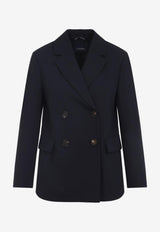 Ester Double-Breasted Wool Blazer