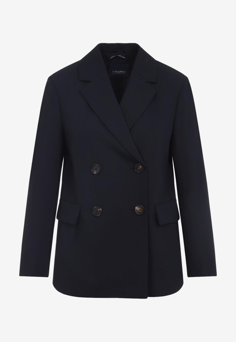 Ester Double-Breasted Wool Blazer