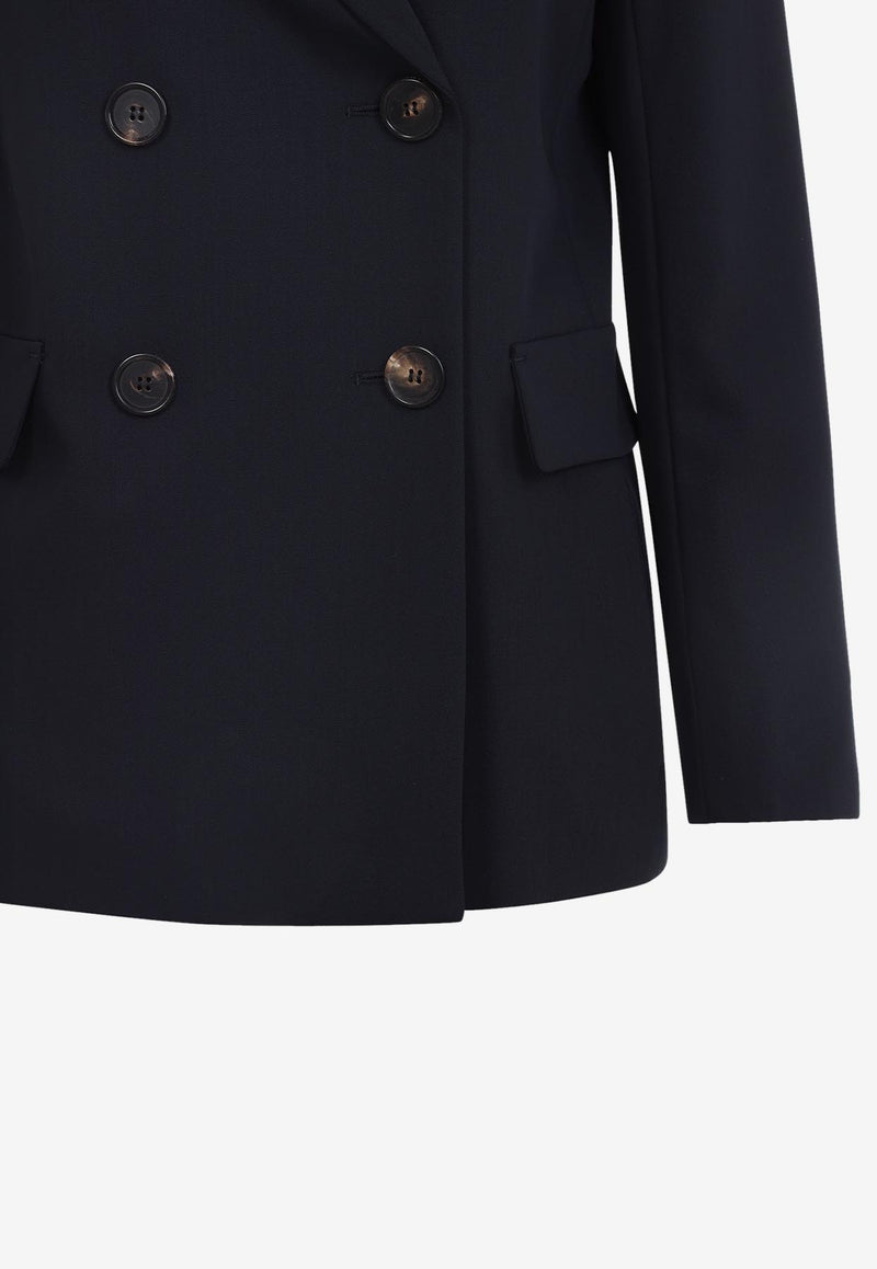Ester Double-Breasted Wool Blazer