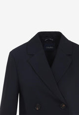 Ester Double-Breasted Wool Blazer