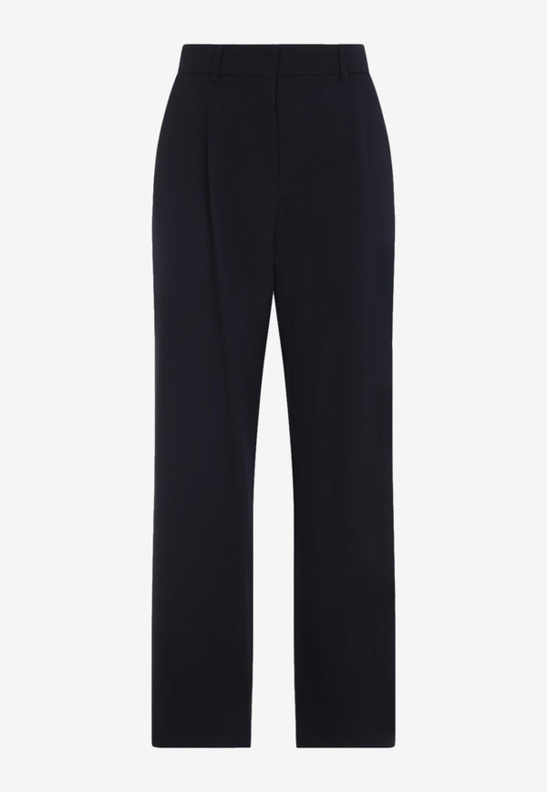 Siri Straight-Leg Wool Pants
