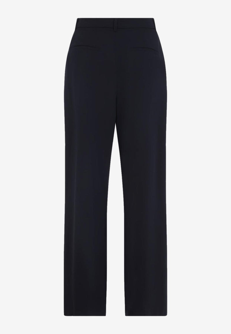 Siri Straight-Leg Wool Pants