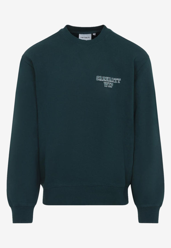 Alumni Logo Embroidered Crewneck Sweatshirt