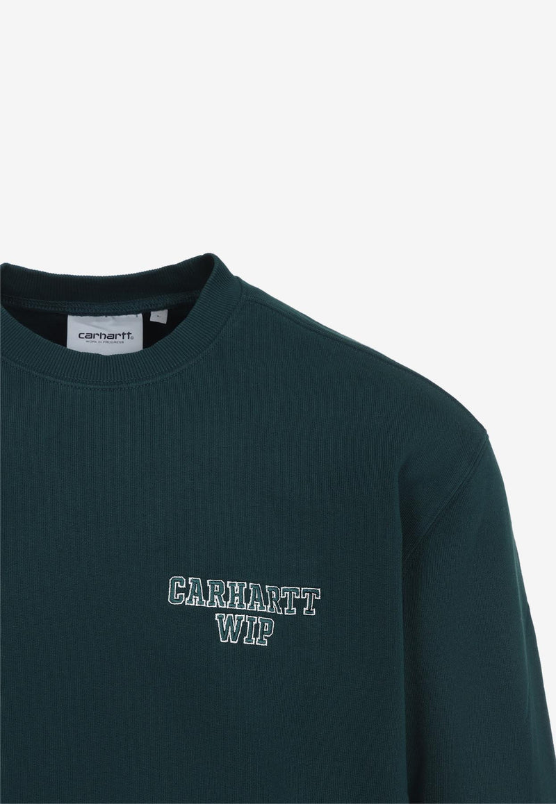 Alumni Logo Embroidered Crewneck Sweatshirt