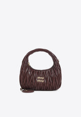 Wander Matelassé Leather Hobo Bag