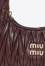 Wander Matelassé Leather Hobo Bag