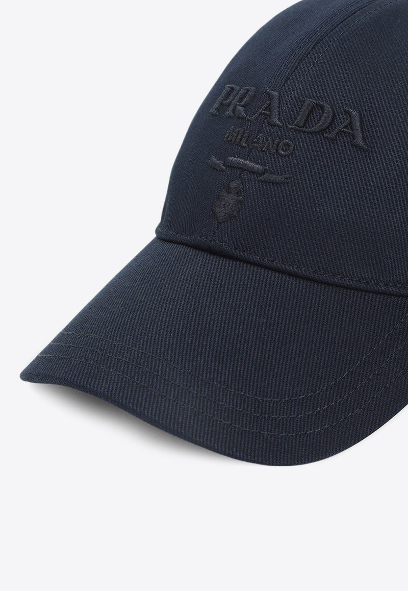 Logo Embroidered Drill Baseball Cap