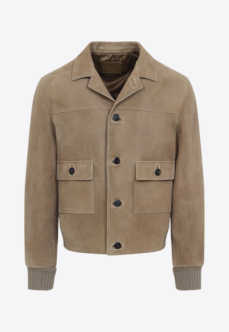 Blouson Nappa Leather Jacket